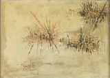 Bernard Quentin, Abstract, Mixed media
