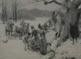 Frank Dadd, Ah! Happy Years!, Pen and ink with gouache