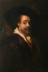 Continental School, Portrait of a Cavalier, Oil on canvas