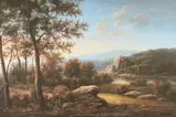 Brian Davis, Landscape, Giclee on canvas