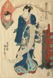 Kochoro Kunisada, Figures, Woodblock prints
