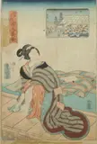 Toyokuni, Geisha, Woodblock print