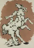 Jacques Lipchitz, PROMETHEUS, color lithograph, PROMETHEUS, color lithograph