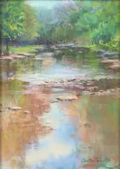Jane McGraw-Teubner, Lazy Stream, Pastel