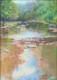 Jane McGraw-Teubner, Lazy Stream, Pastel