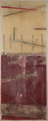 Steven Sorman, Which What, Mixed media on paper