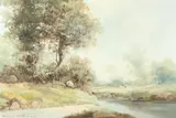 Della Selva, Romantic Country Landsacpe, Oil on canvas