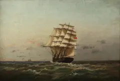 O. S. Webrer, Gov, Oil on canvas
