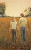 Raphael Desoto, Hand in Hand, Oil on canvas