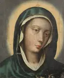 Cuzco School, Madonna, MADONNA, oil on canvas