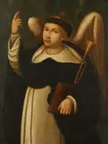 Cuzco School, Saint Vincent Ferrer, SAINT VINCENT FERRER, oil on canvas