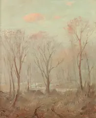 Hal Robinson, At Forest Edge, Oil on canvas