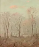 Hal Robinson, At Forest Edge, Oil on canvas