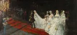 Francisco Pradilla y Ortiz, Marriage of the Queen of Castile, Oil on canvas