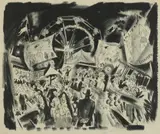 Ward Lockwood, Circus, Lithograph