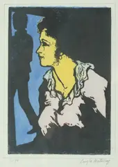 Laszlo Matulay, Winter, O'KASSEH and WOMAN: THREE WORKS, each signed and numbered in pencil lower margin