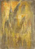 Gustav Trois, Washington Cathedral, Oil on canvas