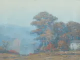 Francis Stillwell Dixon, Autumn Mists, Oil on canvas