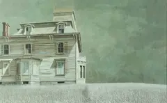 Albert Henry Schoeder, Old House, Oil on board
