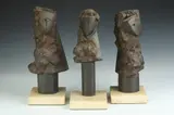 Líbero Badíi, Tres Estudios Para la Mujer: Three Works, Bronze - Height: 12 in., each PROVENANCE: Van Riel