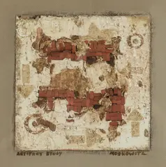Artifact Study by Robert Moskowitz, Mixed media, offered Apr 2014