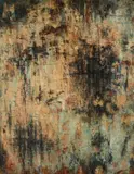 Luis Gowland Moreno, Marana En Azul, Oil on board