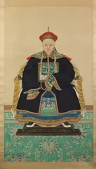 Official by Anonymous, Ink and color on silk scroll, sold Jun 2014