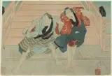 Shunkosai Hokuei, Men, Woodblock print