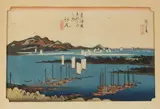 Utagawa Hiroshige, View of Miho