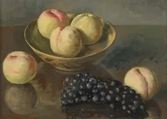 Still Life by Kyung Soon Lee, Oil on canvas, dated 73, sold Jun 2014