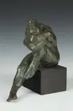 Lionda Froelich Finke, Young Woman, Bronze - Height: 9 in