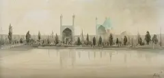 Manel Anoro, Isfahan, Oil on canvas