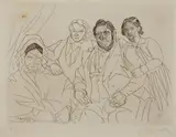 Jacques Villon, Daguerreotype No. 1, Etching, 1927