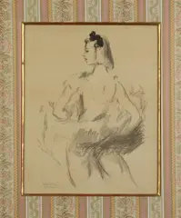 Ballet Dancer by Vértes Marcell, Print, sold Jun 2014