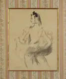 Vértes Marcell, Ballet Dancer, Print