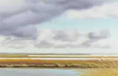 Elizabeth Rickert, Back Wall South, Pastel