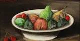 Nicolae Constantin, Still Life with Bowl of Fruit, Oil on canvas