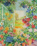 Jack Baker, Summer Garden, Oil on canvas