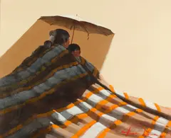 James Darum, A Piece of Shade, Oil on canvas