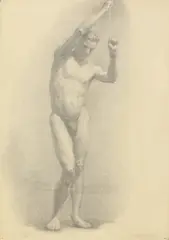 Boris Sporykhin, Untitled, pencil 65.5 x 45cm