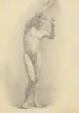 Boris Sporykhin, Untitled, pencil 65.5 x 45cm