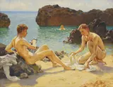 Anatoly Demenko, Untitled, oil on canvas 55 x 70cm