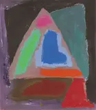 John Hoyland, Untitled, acrylic on canvas 81 x 71cm