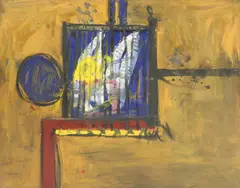 Alan Davie, Untitled, oil on board 122 x 152.5cm Provenance: with Gimpel Fils