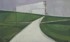 Robert Hunter, Untitled, oil on board 30.3 x 49cm Provenance: With Austin Desmond Fine Art