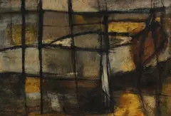 Untitled by Robert Sadler, oil on board 51.5 x 76cm Provenance: With Festival Gallery, sold Apr 2023