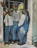 Leslie Duxbury, Untitled, oil on canvas 152 x 117cm