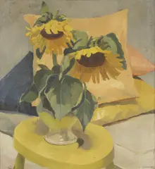 Diana Low, Untitled, oil on canvas 61 x 56cm Exhibited: Birmingham Exhibition