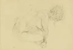 Untitled by Bernard Dunstan, pencil 28 x 38.5cm Provenance: With The Mall Galleries, sold Apr 2023