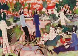 Harry Bilson, Untitled, oil on canvas 92 x 122cm